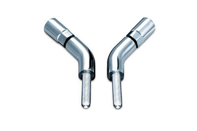 MIRROR STEM EXTENDERS CHROME